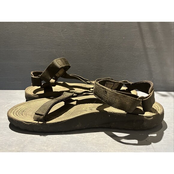 TEVA Mens Size 13 Sandals Shoe Black Textile Terradactyl Sport Hiking Water 6640 - Picture 5 of 9